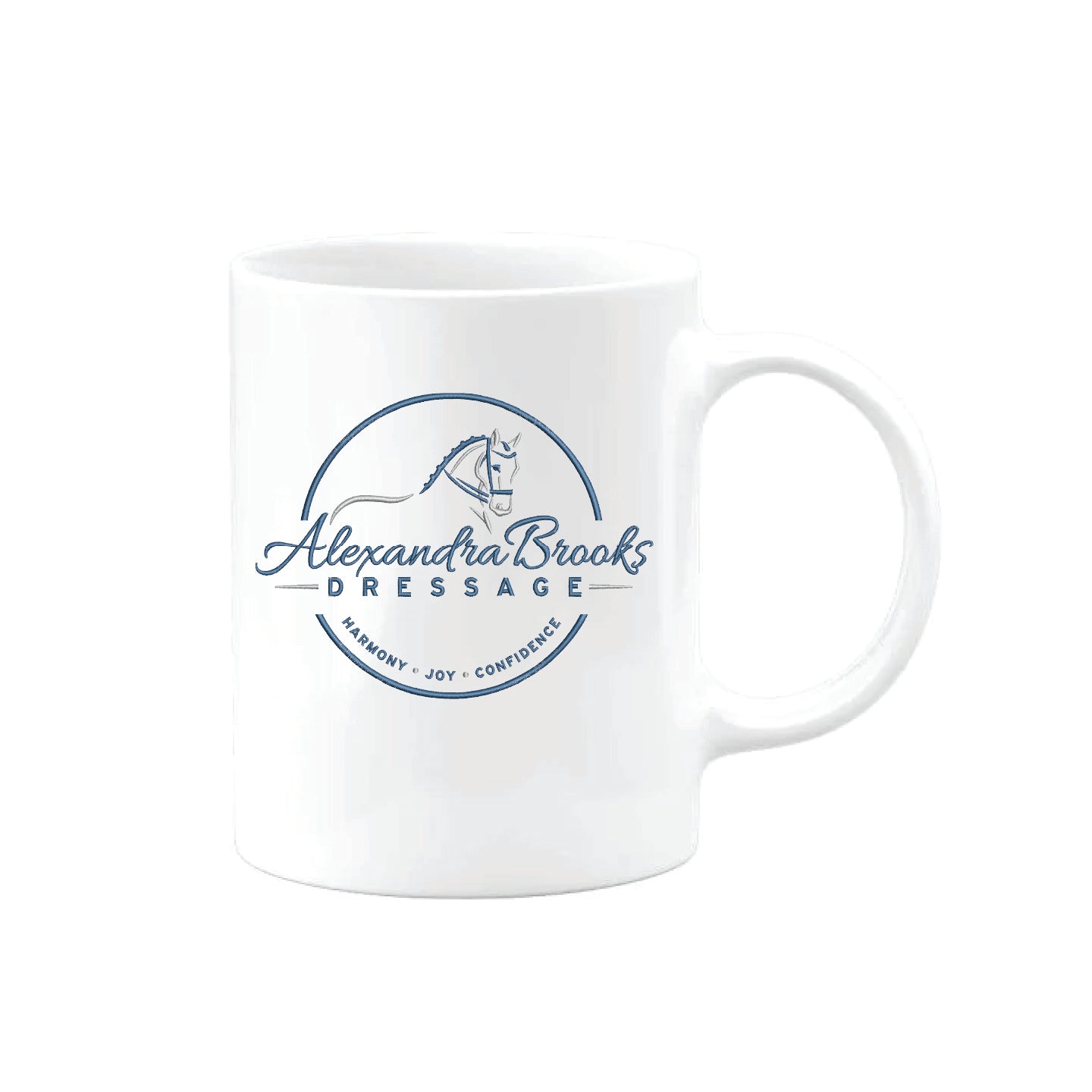 Alexandra Brooks Dressage Coffee Mug