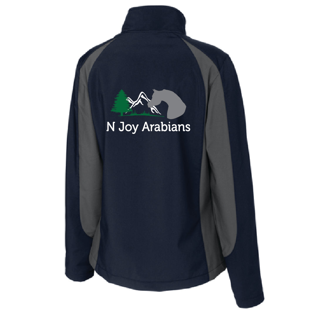N Joy Color Blocked Softshell Jacket