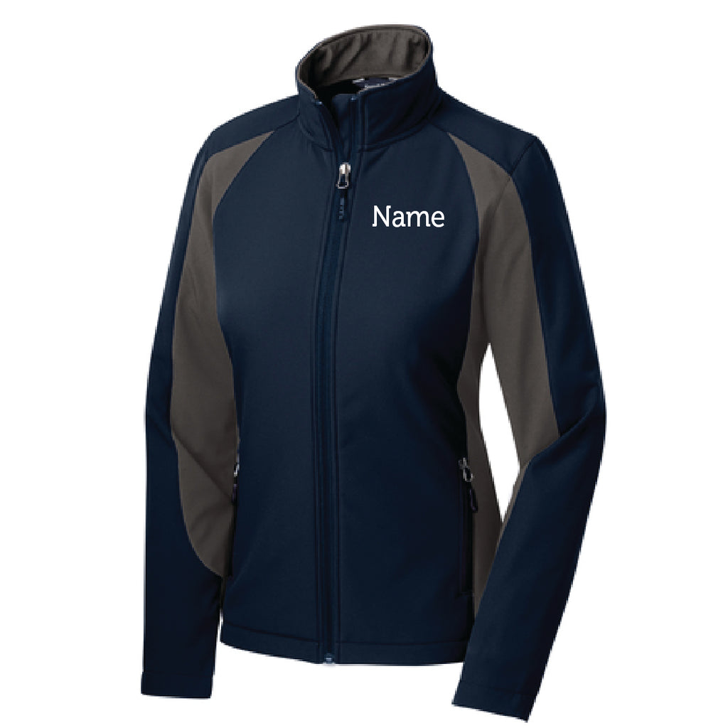 N Joy Color Blocked Softshell Jacket