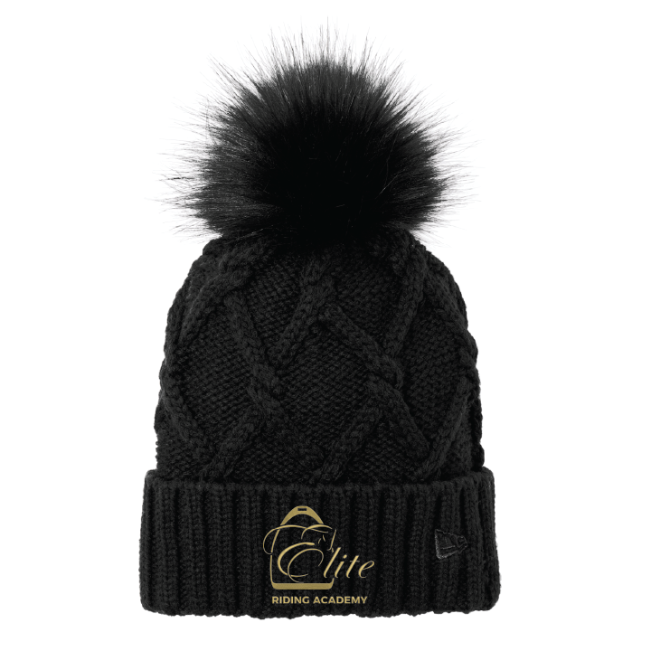 Elite Riding Academy Knit Pom Beanie