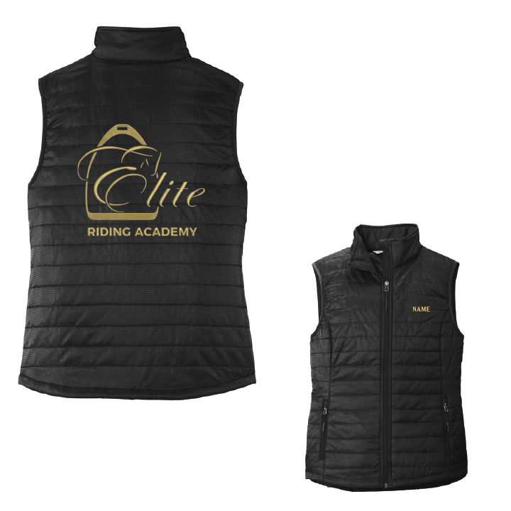 Elite Riding Academy Packable Puffer Vest