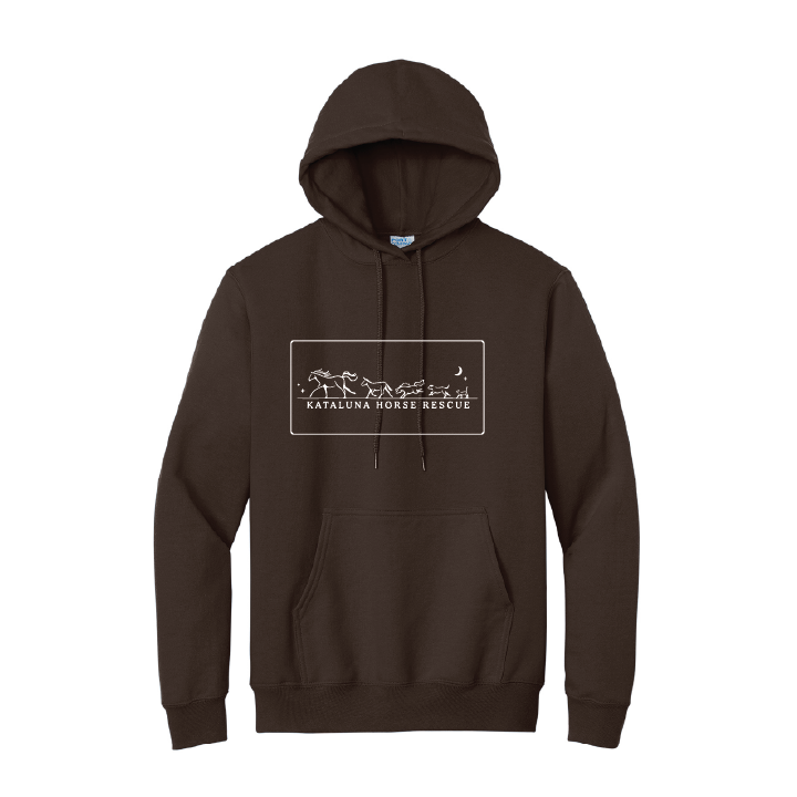 Kataluna Pullover Hooded Sweatshirt - Animal Logo (Rectangle)