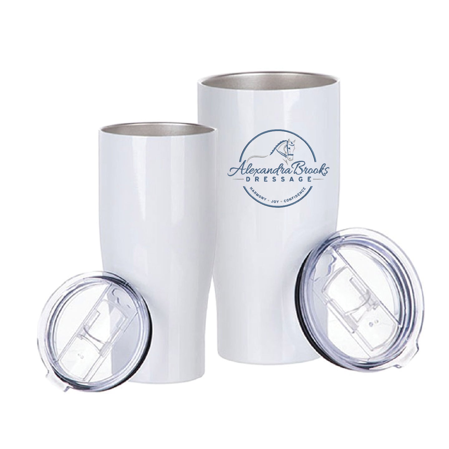 Alexandra Brooks Dressage Travel Mugs (Multiple Styles!)