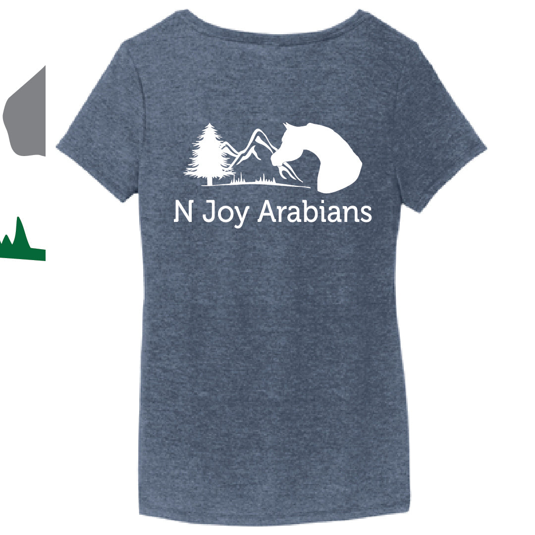 N Joy Ladies V-Neck Tee