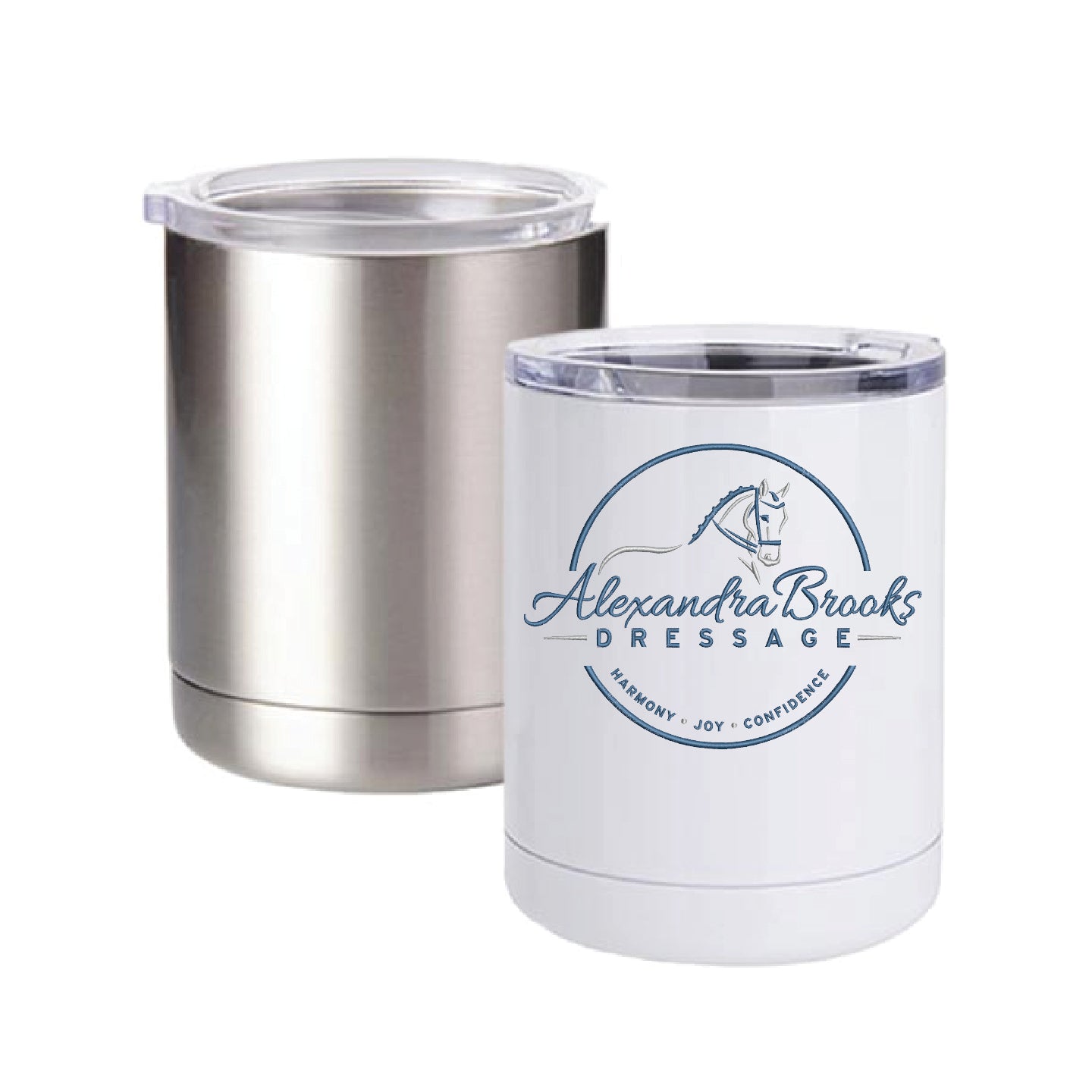 Alexandra Brooks Dressage Travel Mugs (Multiple Styles!)