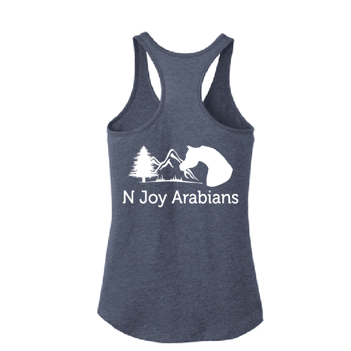 N Joy Ladies Racerback Tank