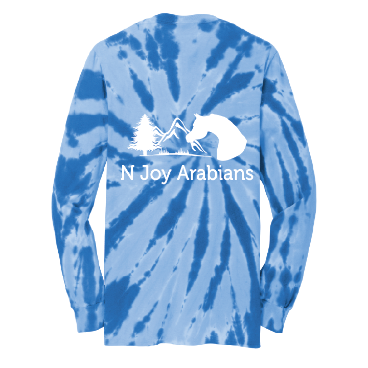 N Joy Unisex Tie Dye Long Sleeve