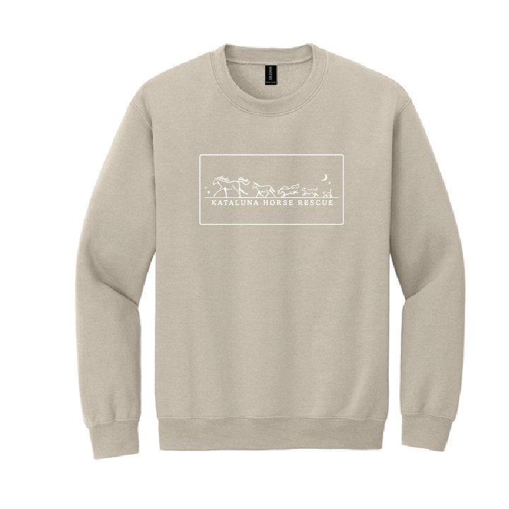 Kataluna Crewneck Sweatshirt - Animals Logo (Rectangle)