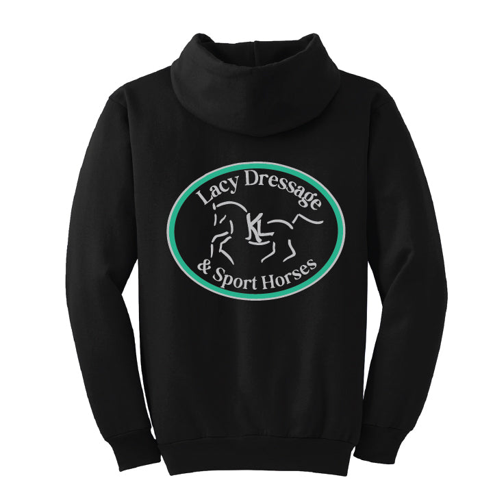 Lacy Dressage Zip Up Hooded Sweatshirt