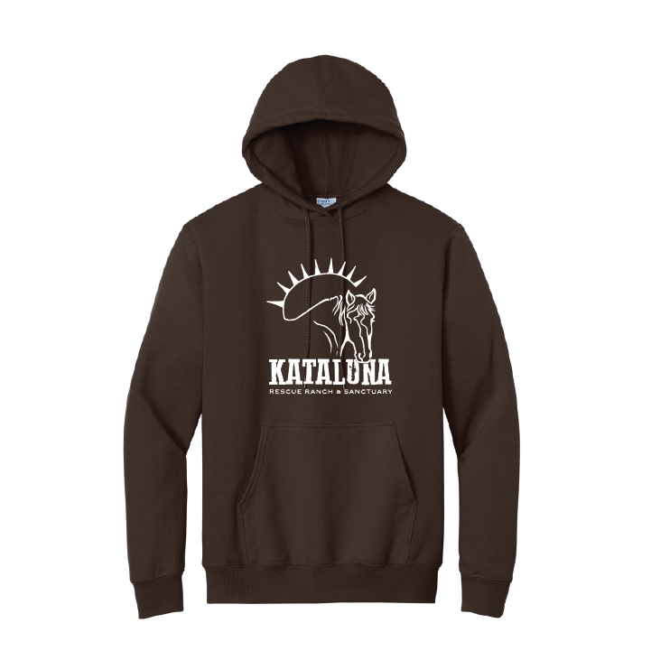 Kataluna Pullover Hooded Sweatshirt - Rescue Ranch Logo NEW