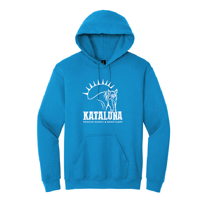 Kataluna Pullover Hooded Sweatshirt - Rescue Ranch Logo NEW