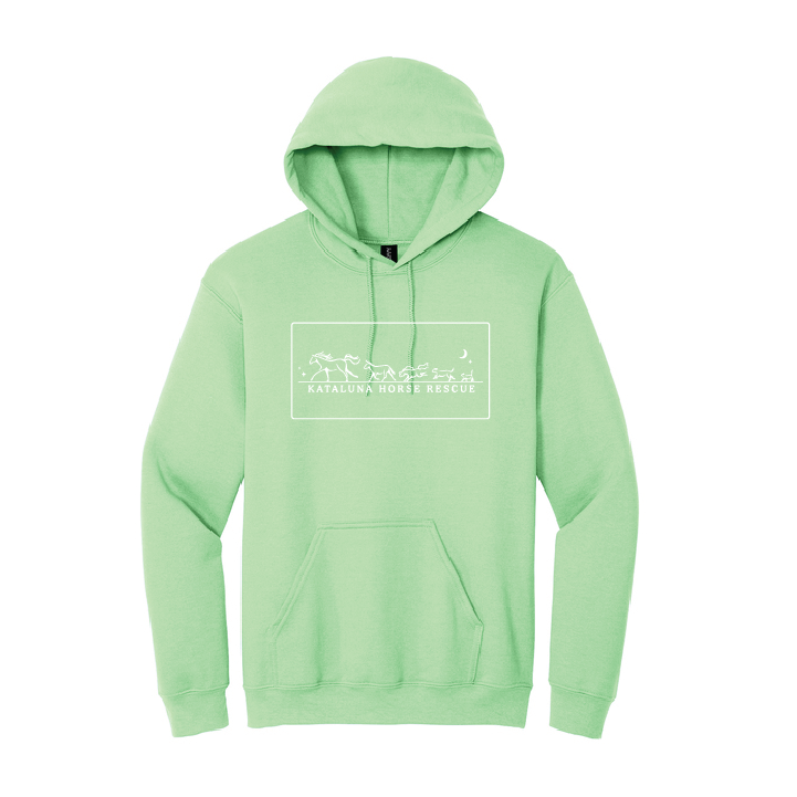 Kataluna Pullover Hooded Sweatshirt - Animal Logo (Rectangle)