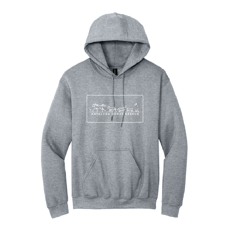Kataluna Pullover Hooded Sweatshirt - Animal Logo (Rectangle)