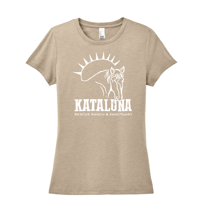 Kataluna Ladies T Shirt - Rescue Ranch Logo NEW