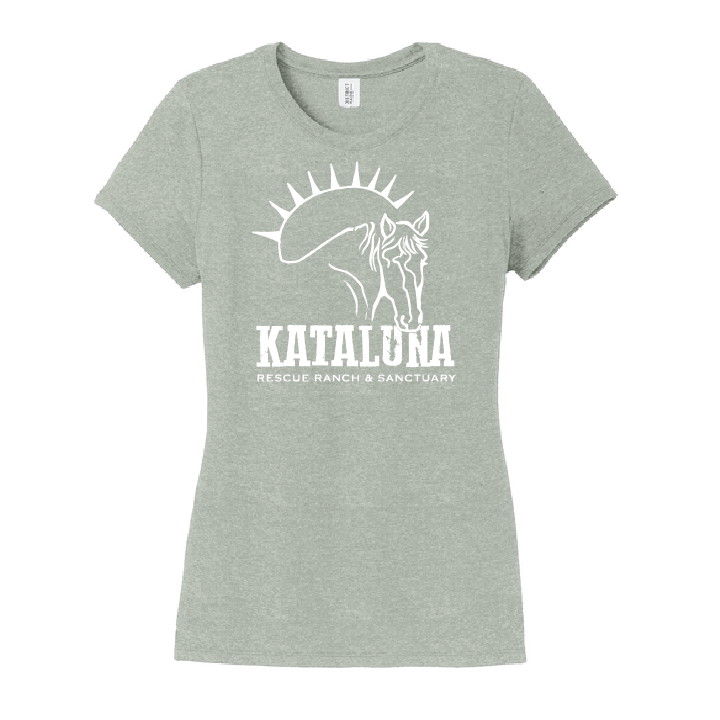 Kataluna Ladies T Shirt - Rescue Ranch Logo NEW