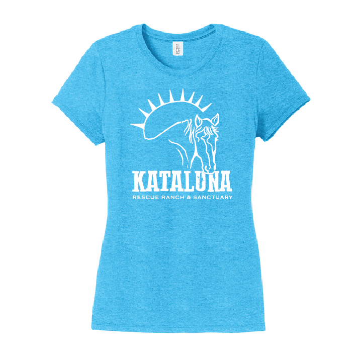 Kataluna Ladies T Shirt - Rescue Ranch Logo NEW