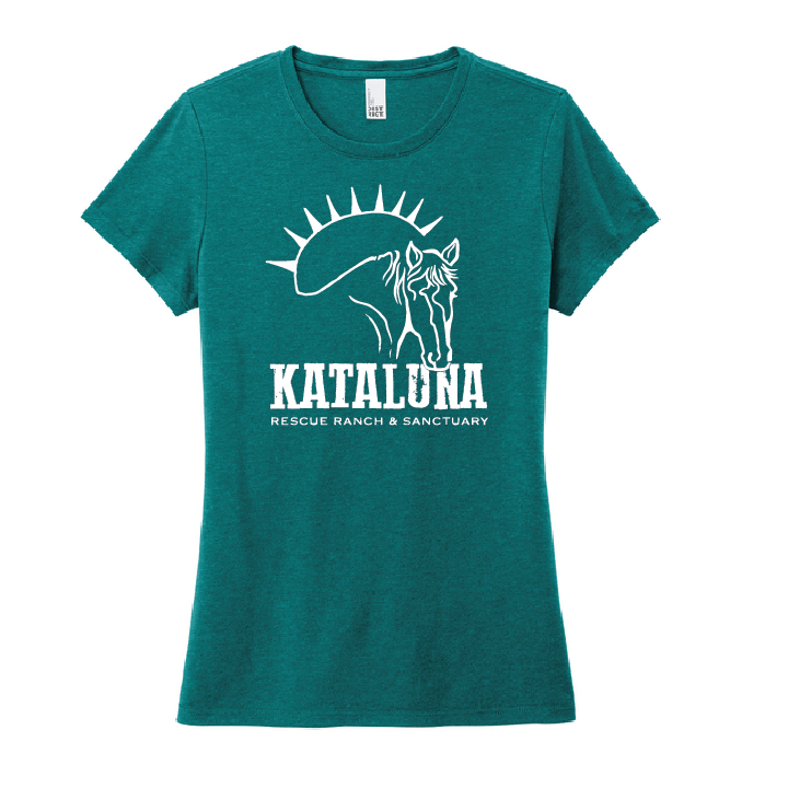 Kataluna Ladies T Shirt - Rescue Ranch Logo NEW