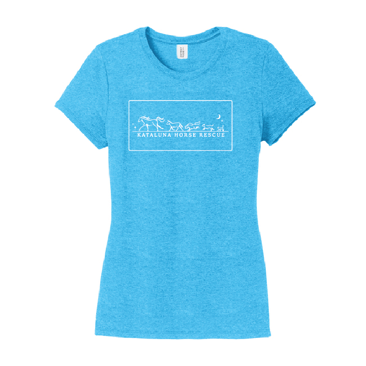 Kataluna Ladies T Shirt - Animals Logo (Rectangle)